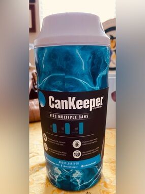 The BottleKeeper CanKeeper is an insulated can cooler can hold 12-16 oz cans.NEW